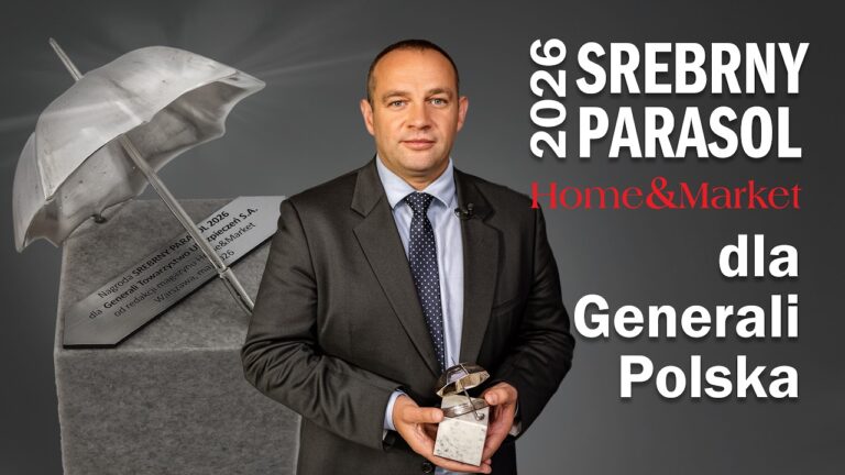 „Home&Market” wyróżnia Generali Polska nagrodą Srebrny Parasol 2026